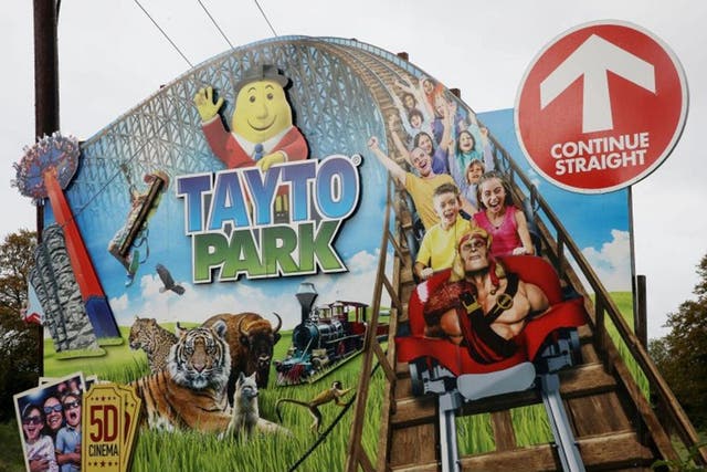 Nine people were taken to hospital when stairs collapsed at Tayto Park in Ireland