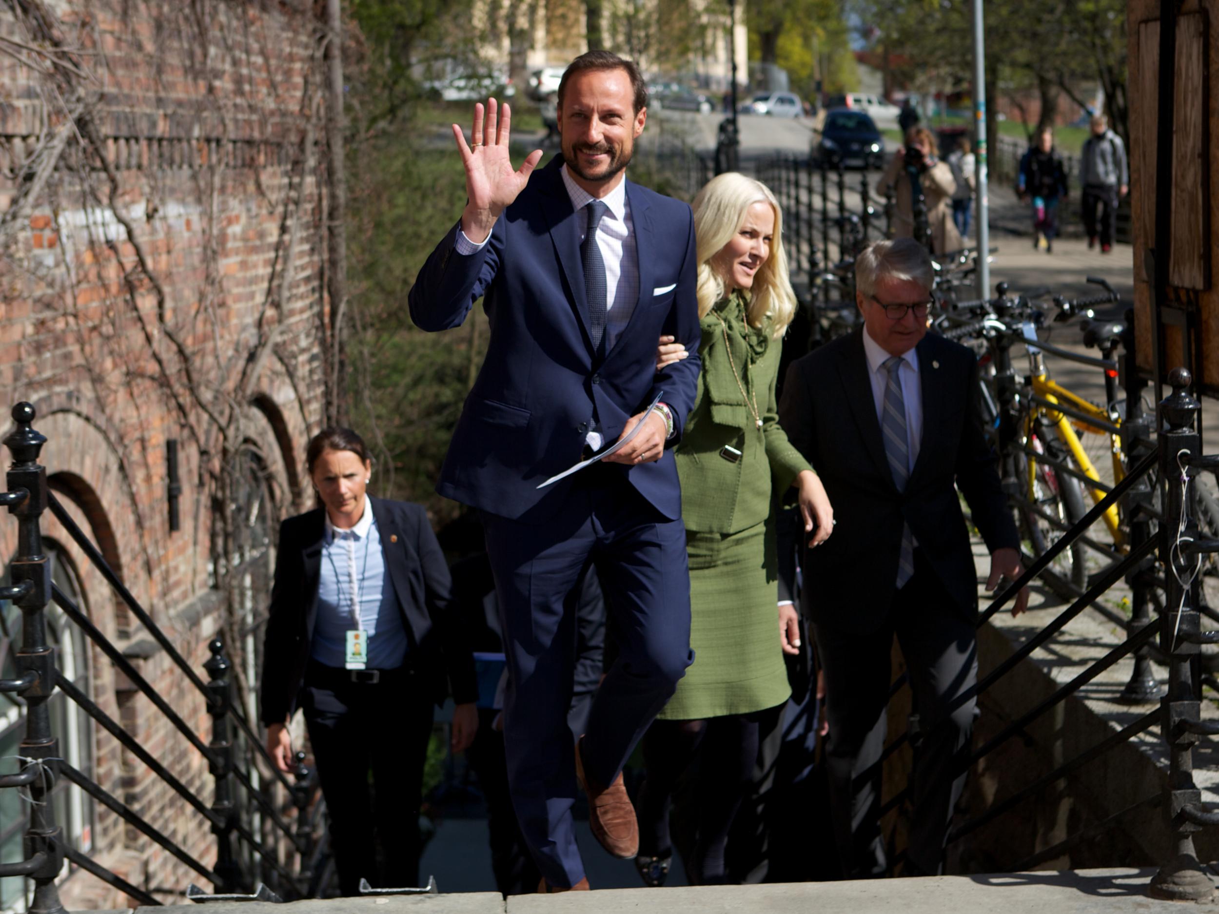 Crown Prince Haakon of Norway and Crown Princess Mette-Marit of Norway