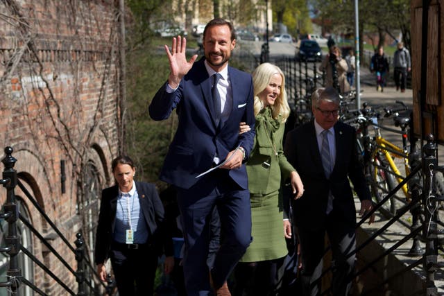 Crown Prince Haakon of Norway and Crown Princess Mette-Marit of Norway