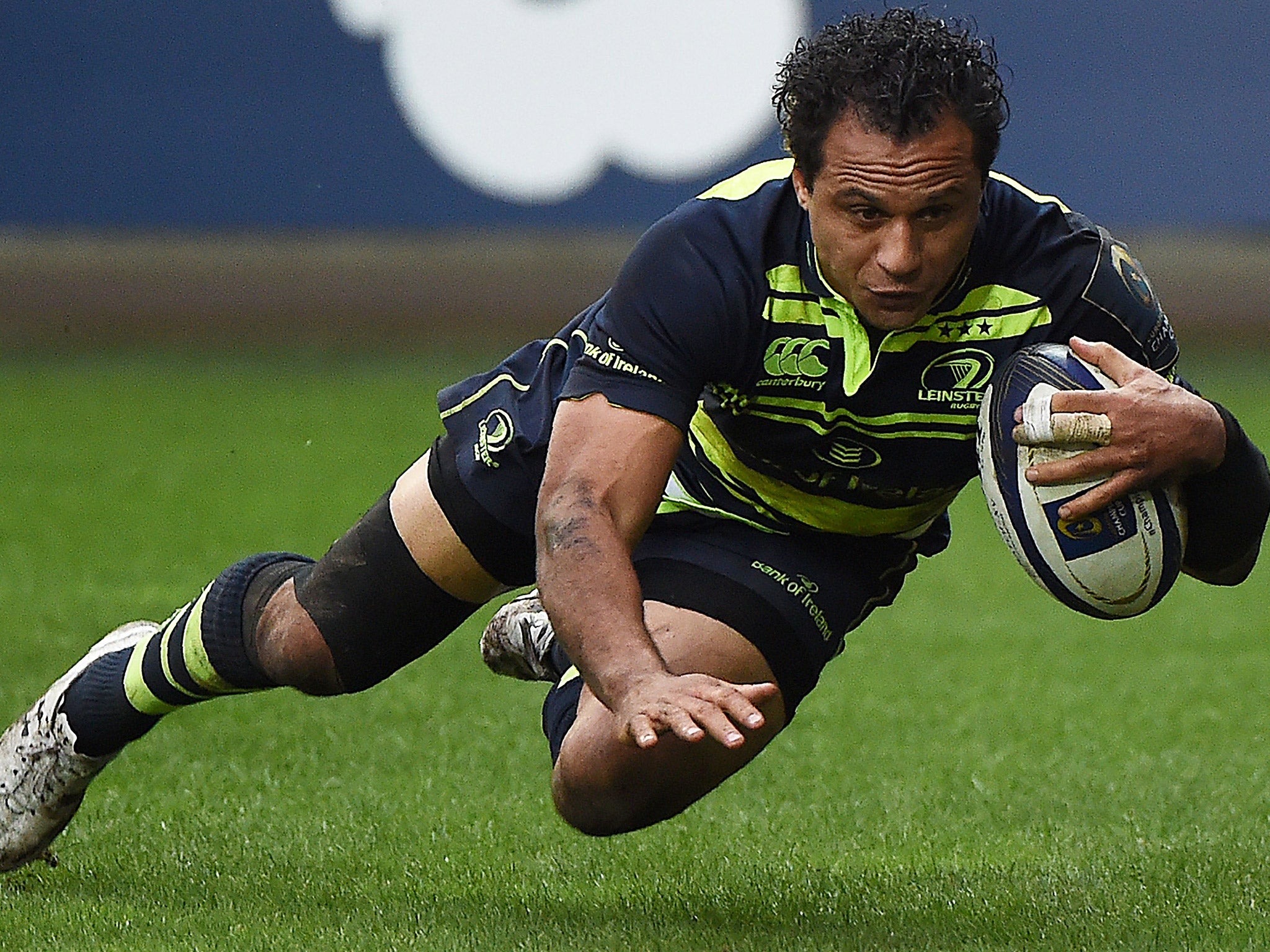 Isa Nacewa's late try rescued a bonus point for Leinster