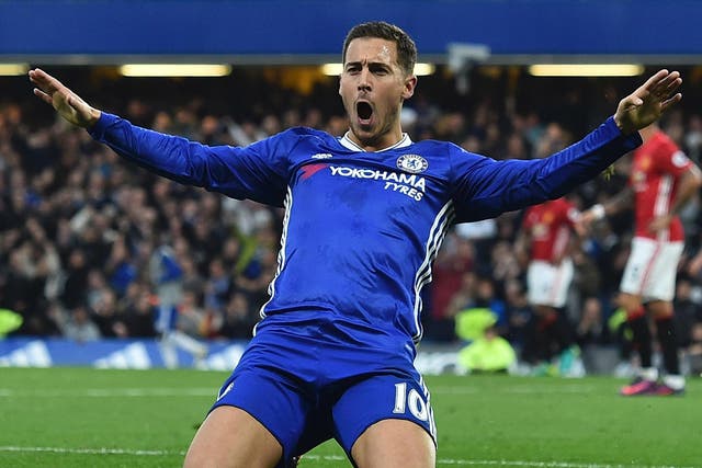 Eden Hazard has benefited from Chelsea's change of formation