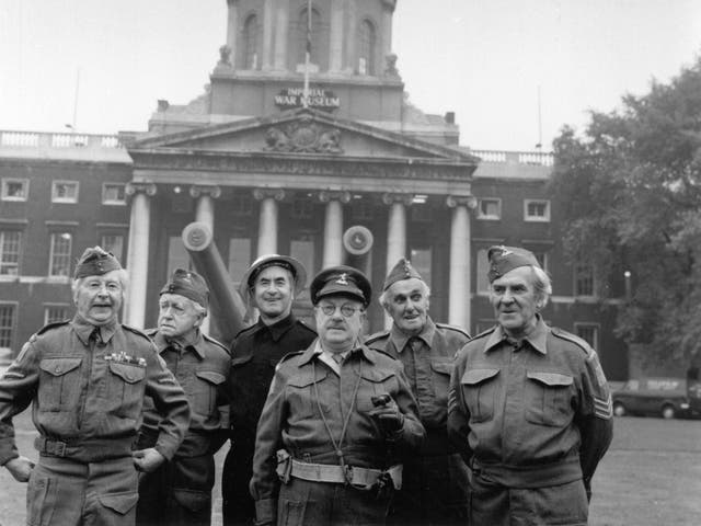 The original cast of Dad's Army