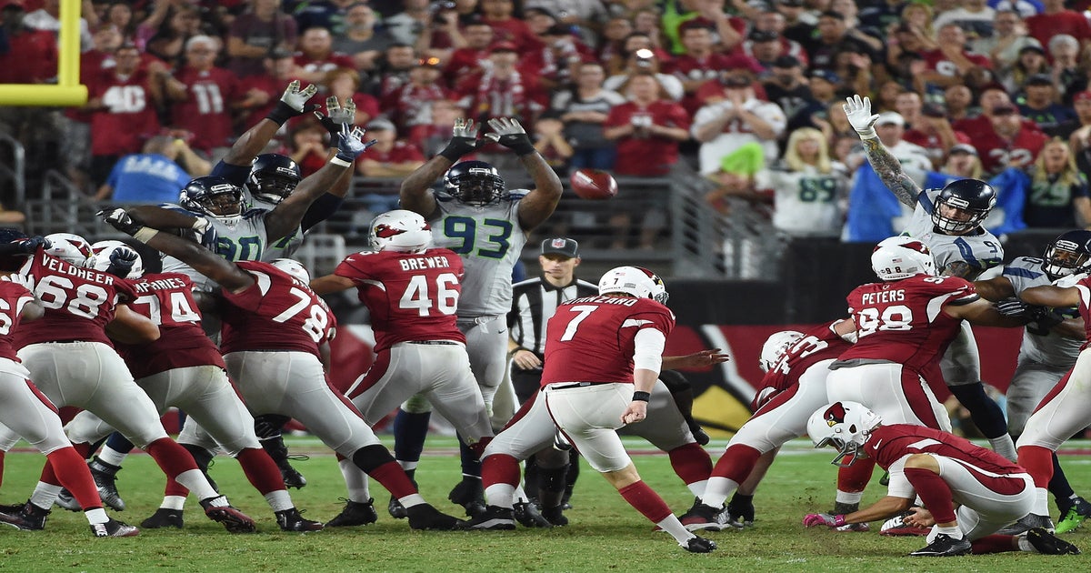 Kickers miss short field goals, Seahawks, Cardinals tie 6-6