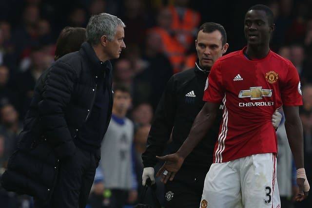 Bailly has been missing since the 4-0 defeat to Chelsea