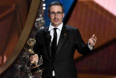 John Oliver bets Donald Trump his Emmy over election