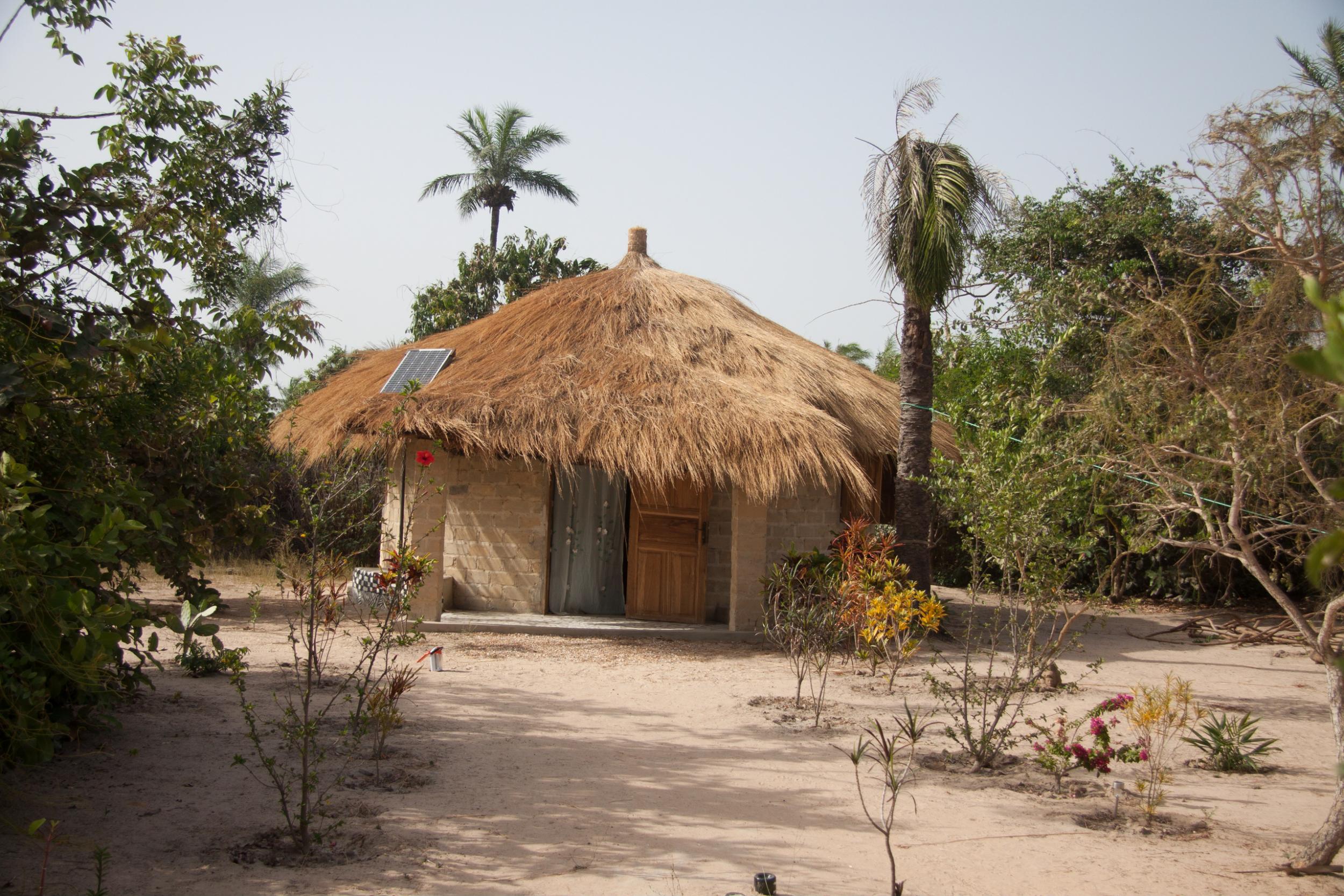 A guest cottage at Little Baobab