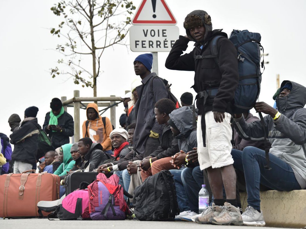 Calais Jungle closed Despair as refugees turned away from bus