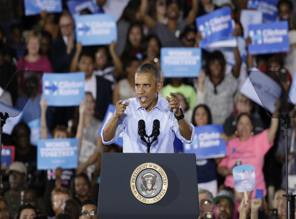 President Obama assails Republican candidates in Las Vegas on Sunday