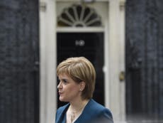 Nicola Sturgeon is 'tempted' to stand SNP candidates in England