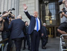 Read more

Lawyers did not publish report on Trump suing people, in case he sued