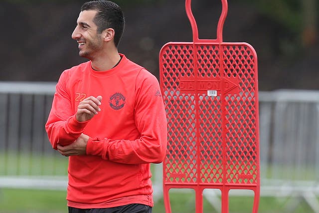 Mkhitaryan joined in a £26m deal from Borussia Dortmund in the summer