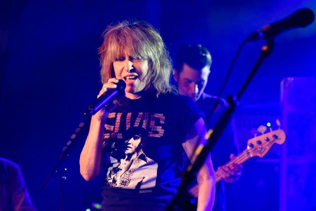 Chrissie Hynde of The Pretenders performs her new album ‘Alone’ along with old favourites at an intimate gig in London 