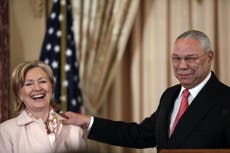 Colin Powell says he is voting for Hillary Clinton
