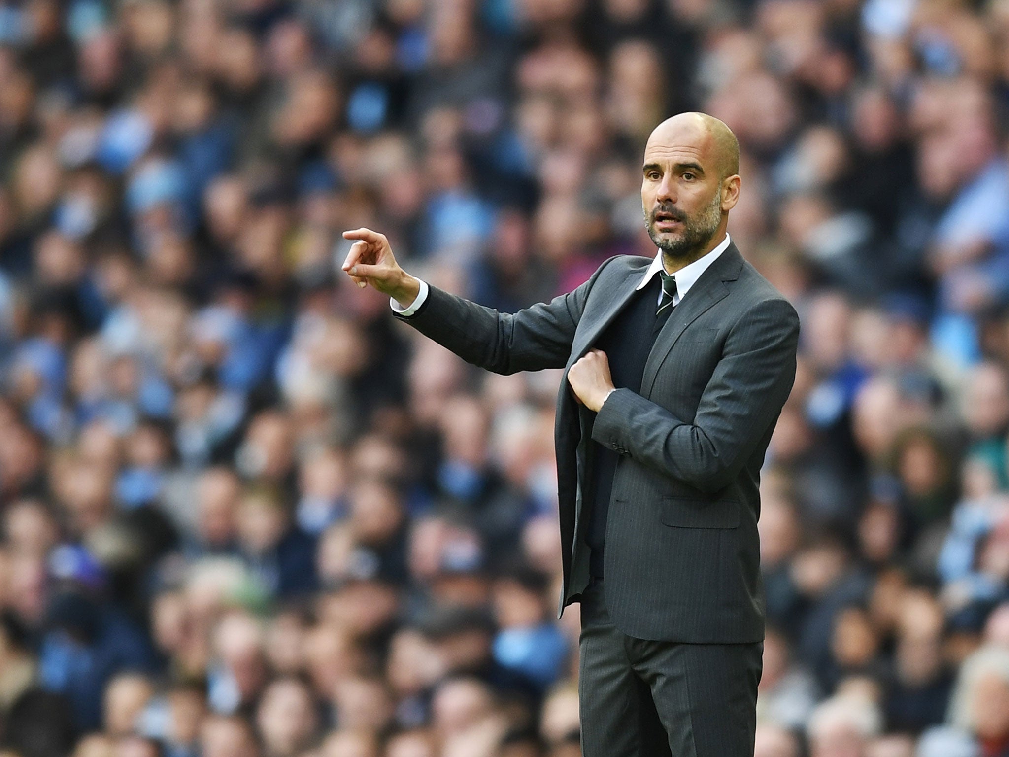 Guardiola is willing to pit City's youngsters against Mourinho's men on Wednesday night