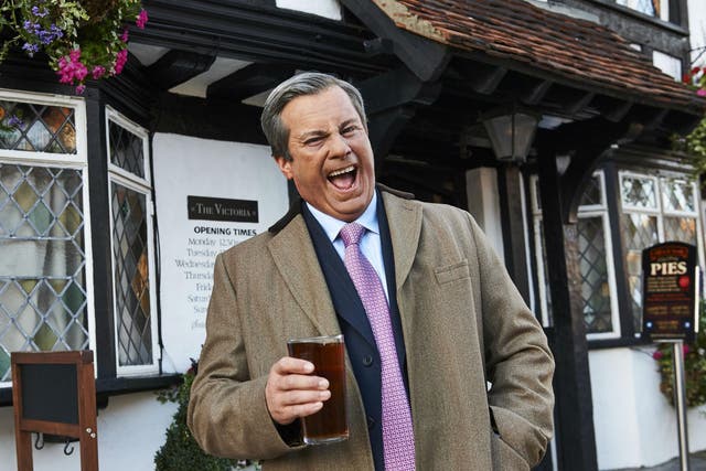Kevin Bishop impersonates the acting Ukip leader in BBC2’s ‘Nigel Farage Gets His Life Back’