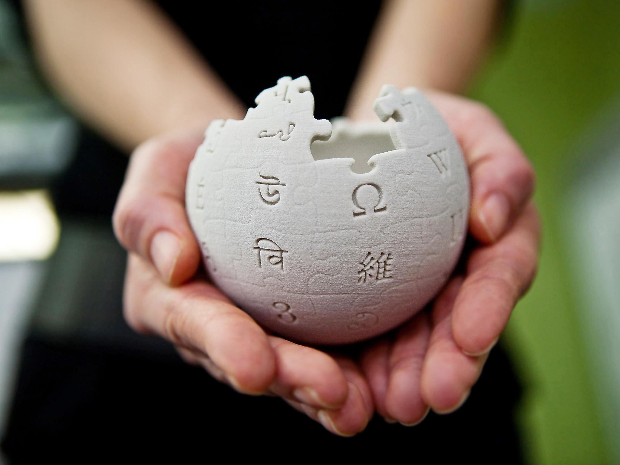 Wikipedia globe