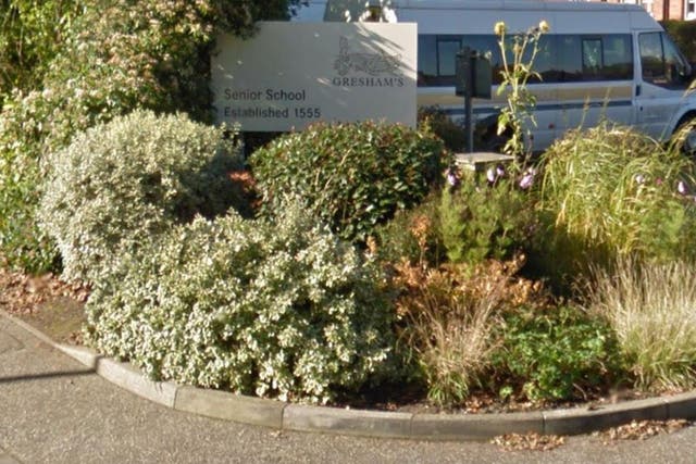 Rebecca Haley was found dead at Gresham's School in Norfolk