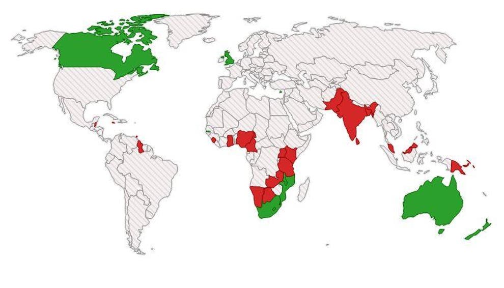 All The Countries Still Living Under Anti Gay Laws Made By The British Indy100 Indy100 6361