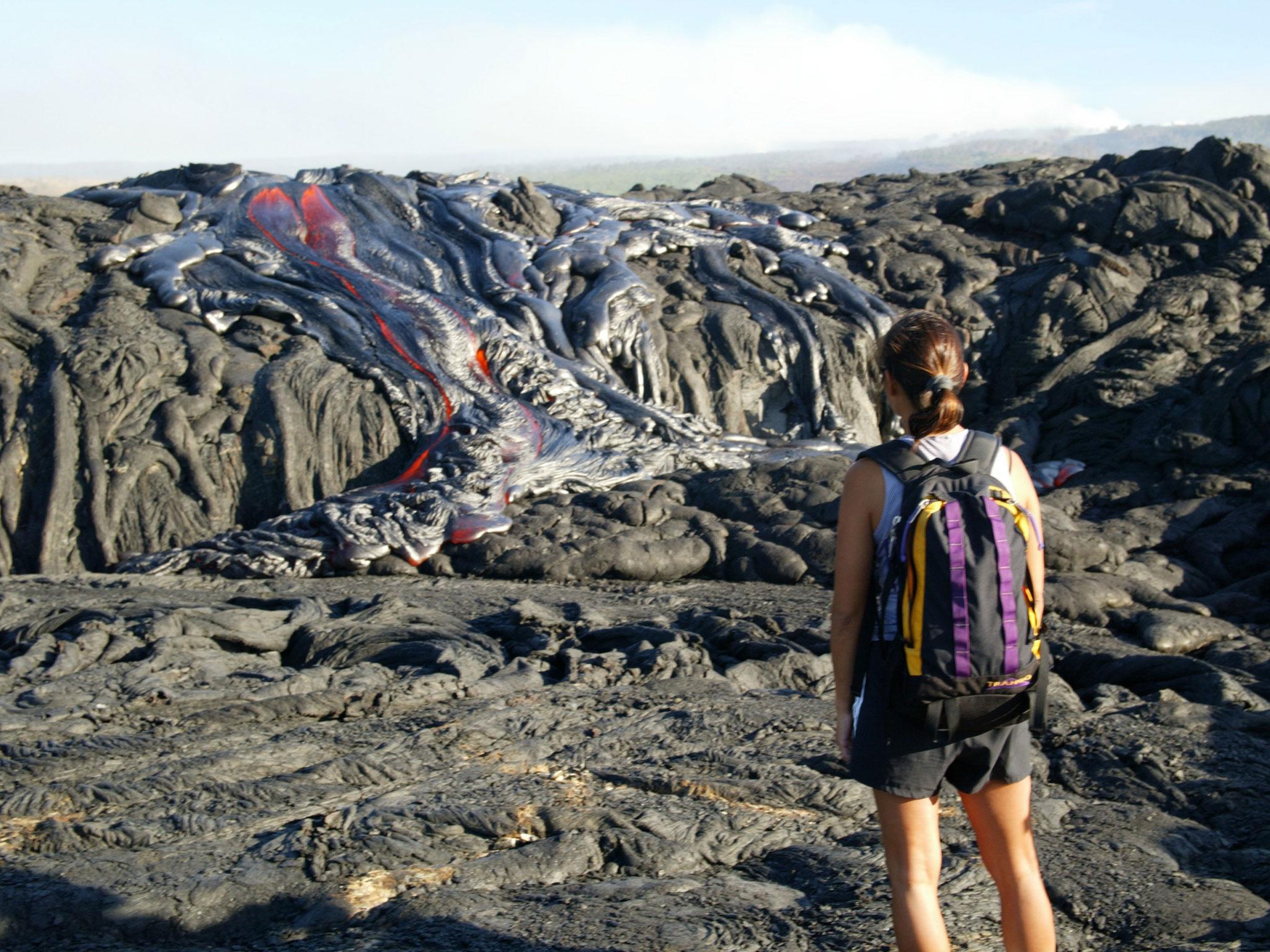 Kilauea in Hawaii has been continuously erupting since 1983