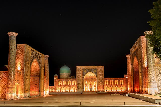 Grand mosques and madrassas in Samarkand are longlasting displays of the power the city once held
