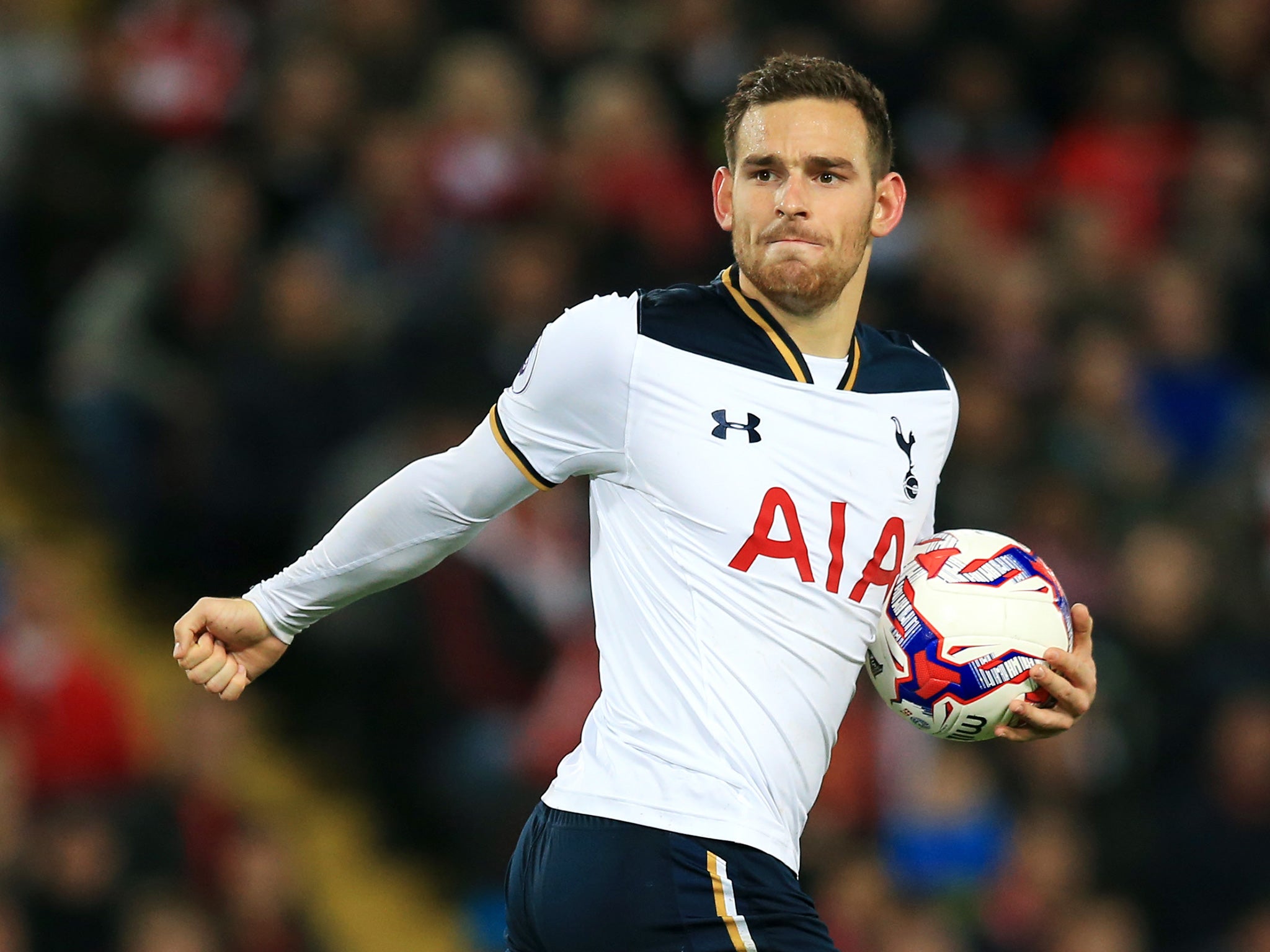 Janssen scored from the spot at Anfield after missing several chances
