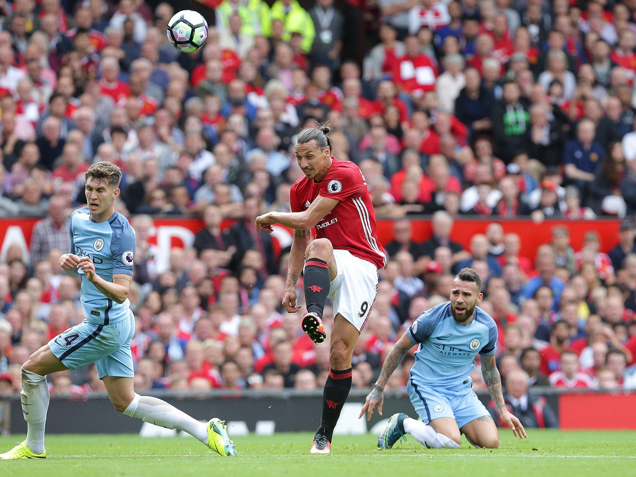 Zlatan Ibrahimovic wants Manchester United to make up for their defeat by Manchester City