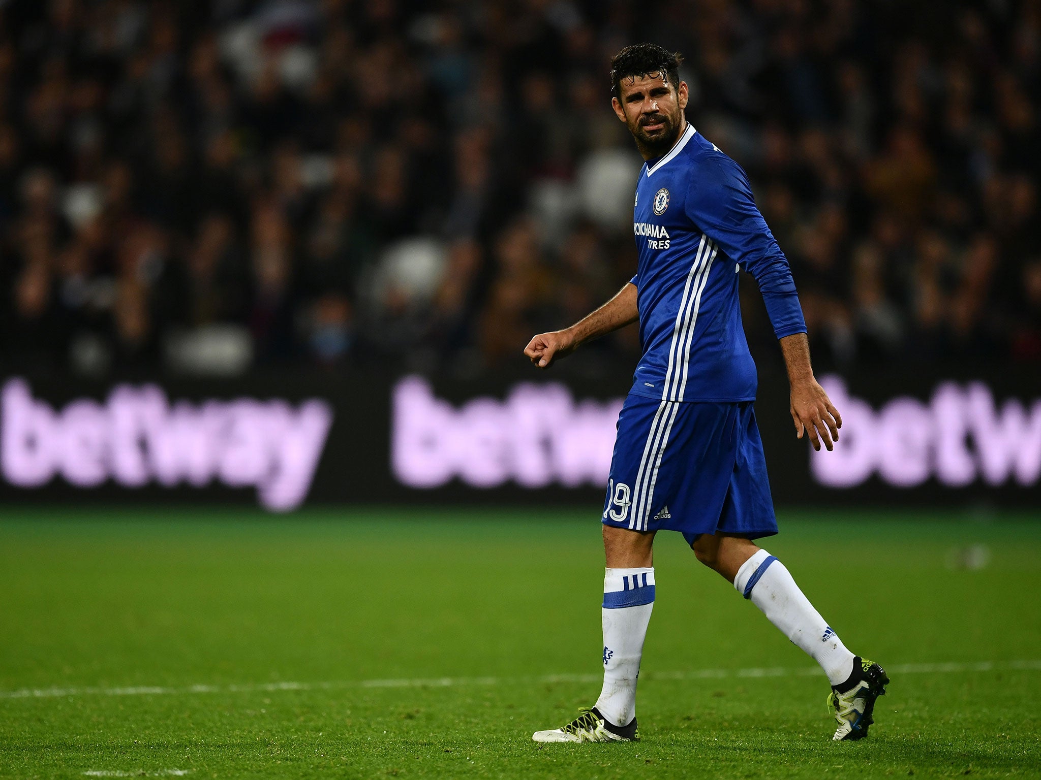 Diego Costa has more support