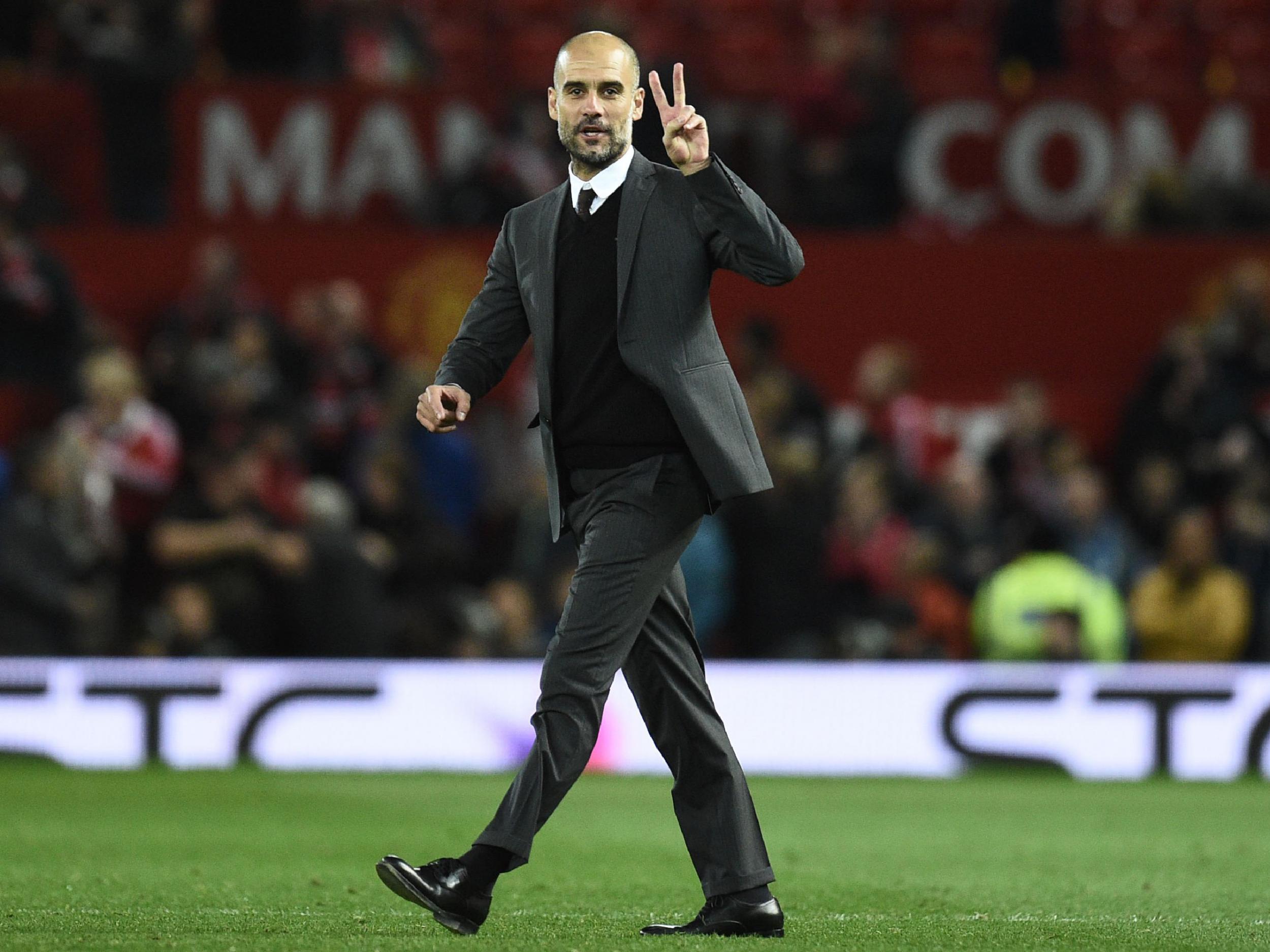Guardiola has gone six games without a win for the first time ever