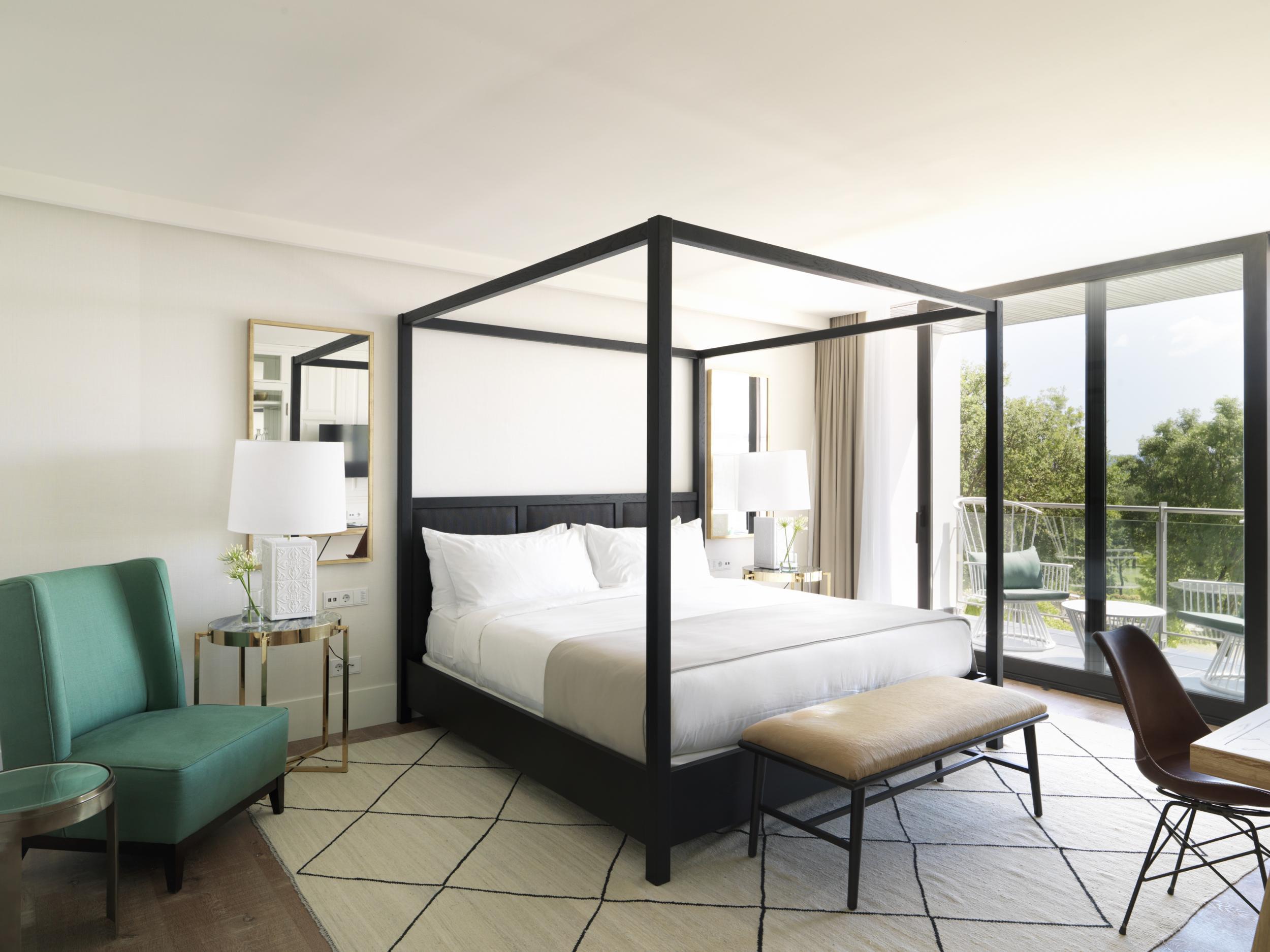 One of the bedrooms