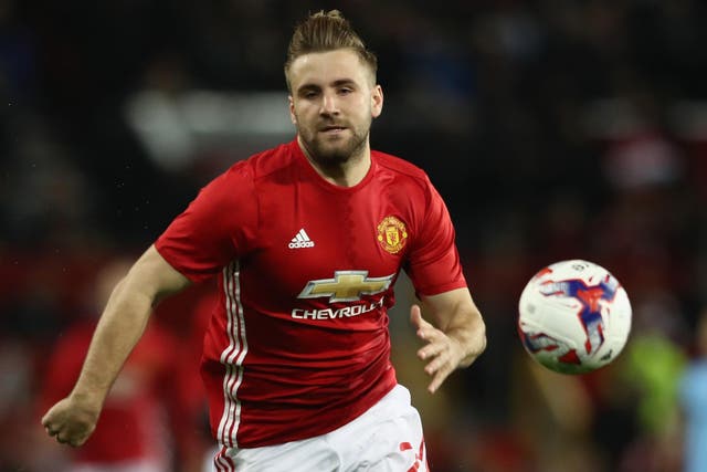 Shaw was criticised by Mourinho earlier in the season