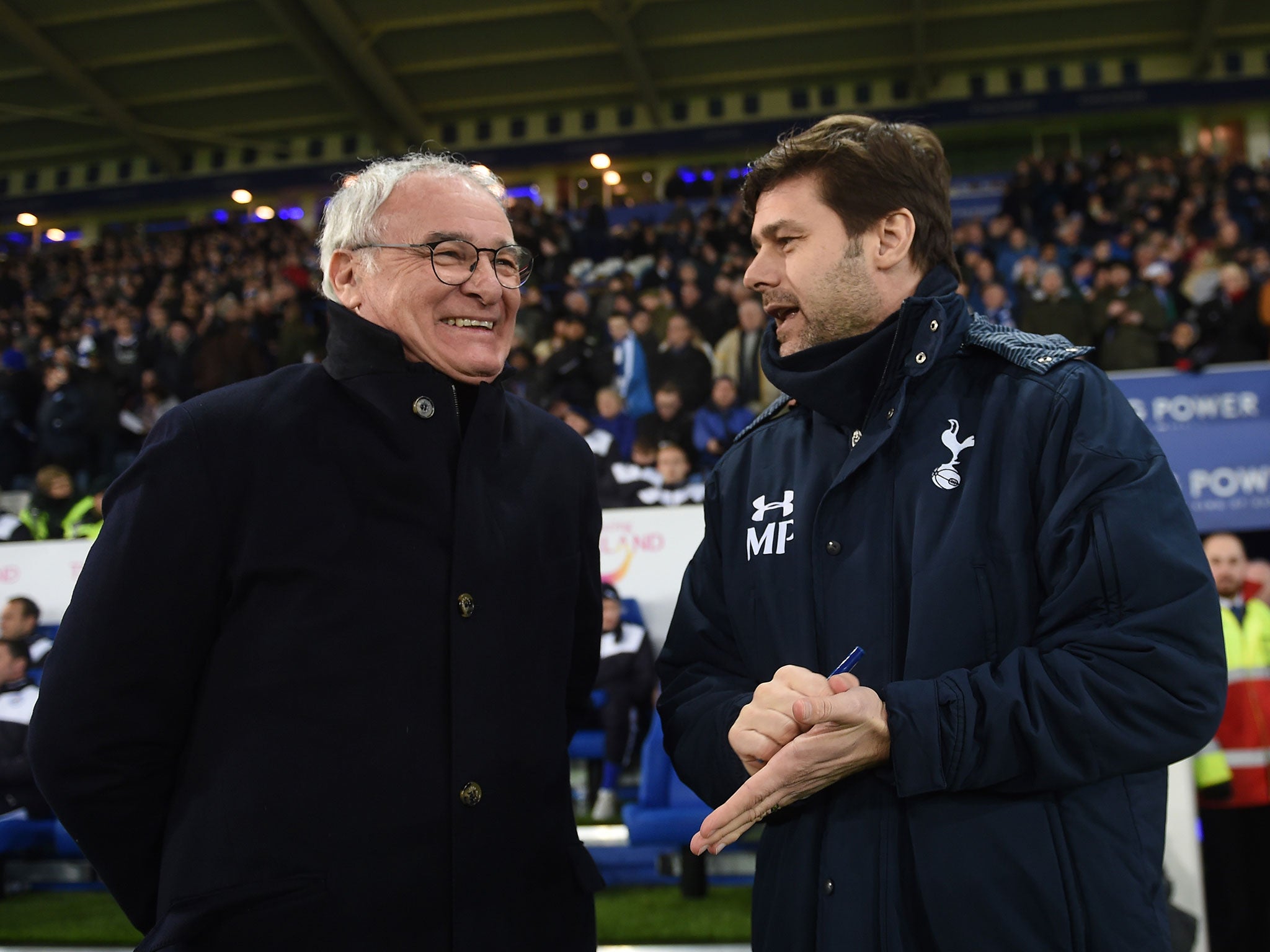 Claudio Ranieri and Mauricio Pochettino go head-to-head as their two sides meet at White Hart Lane on Saturday