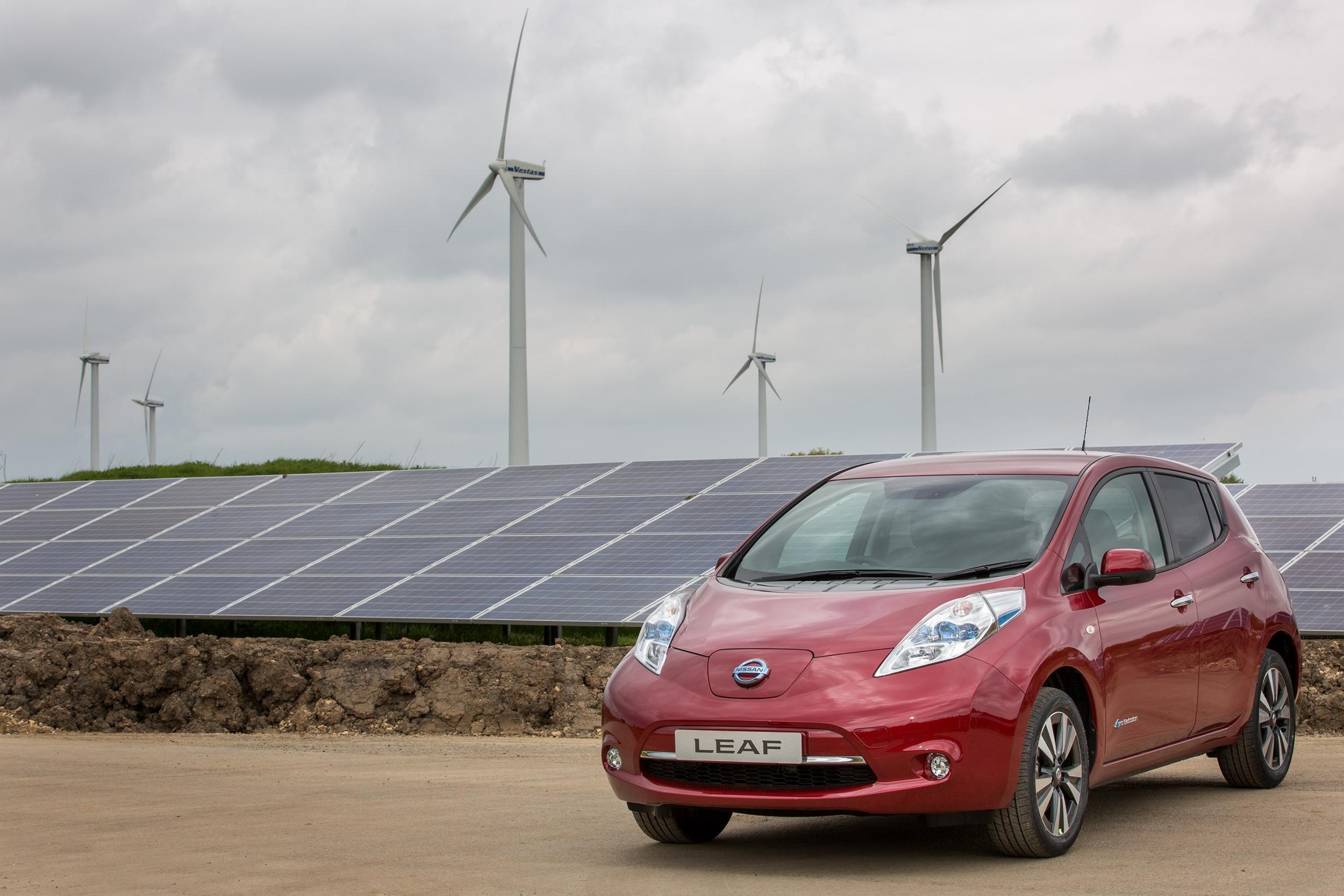 The Nissan Leaf is also manufactured in Sunderland