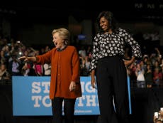 Read more

Michelle Obama says she is not lying about Hillary Clinton friendship