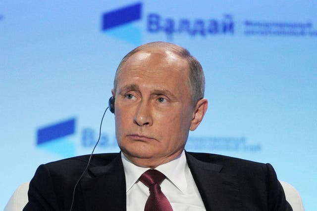 Vladimir Putin says 'a society that cannot protect its children has no future'