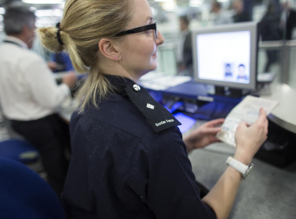 If Britain loses access to an EU-wide database criminals will be able to enter the country 'without important intelligence being flagged to border officials'