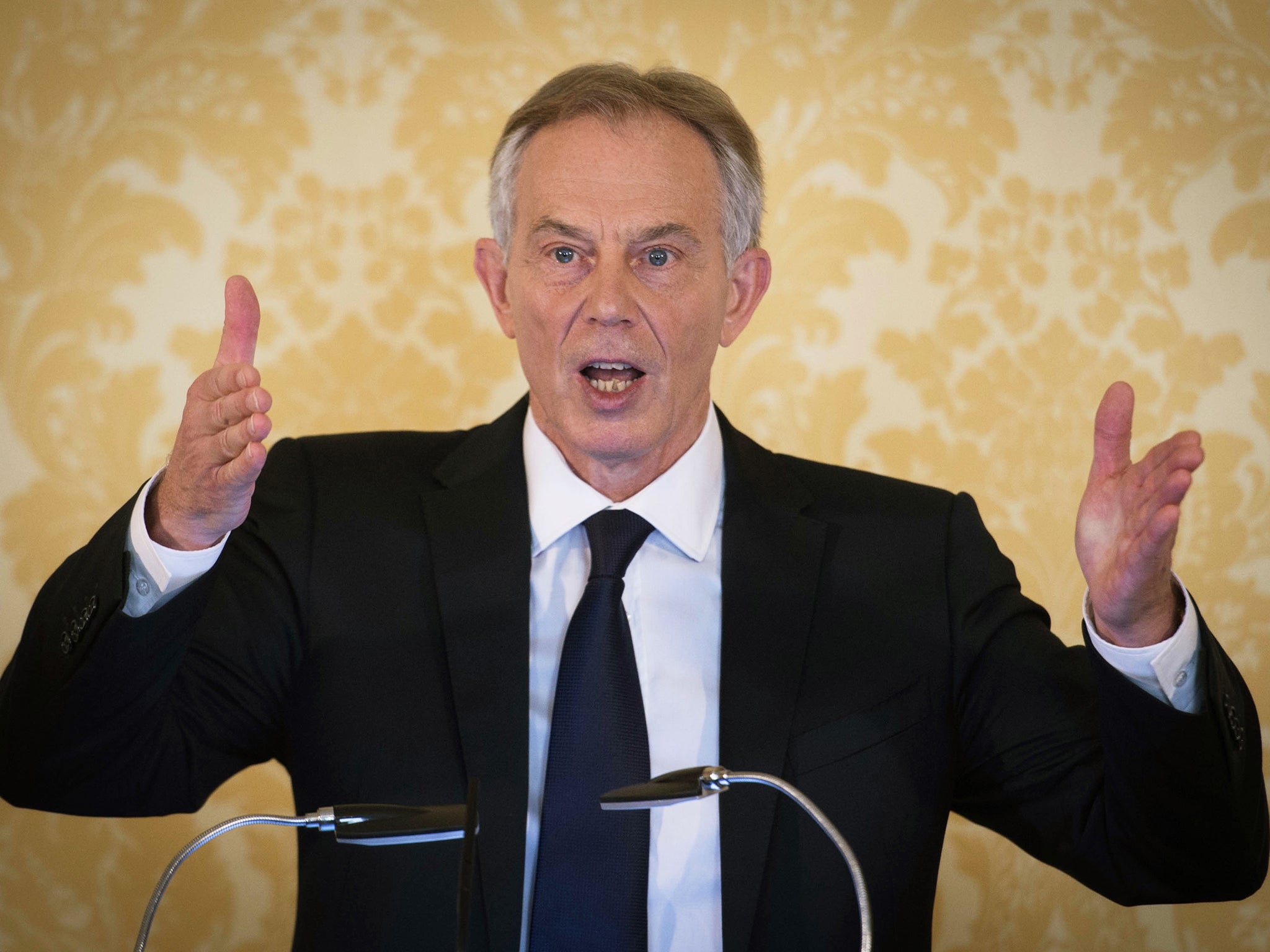 Former Prime Minister Tony Blair said Remain voters must win the argument that staying in the EU should stay on the table