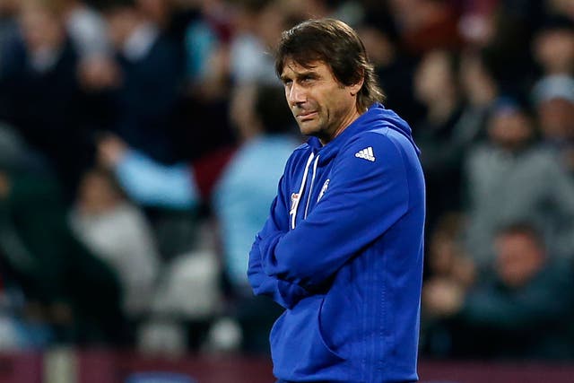 Antonio Conte does not hide his feelings on the sidelines