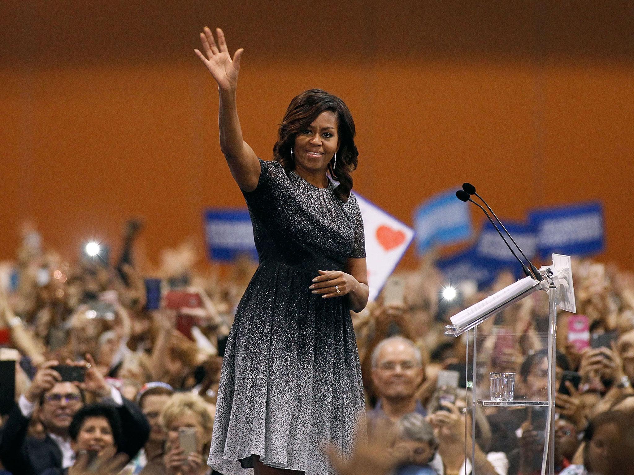 Michelle Obama urged to run for president in 2020 after Hillary Clinton