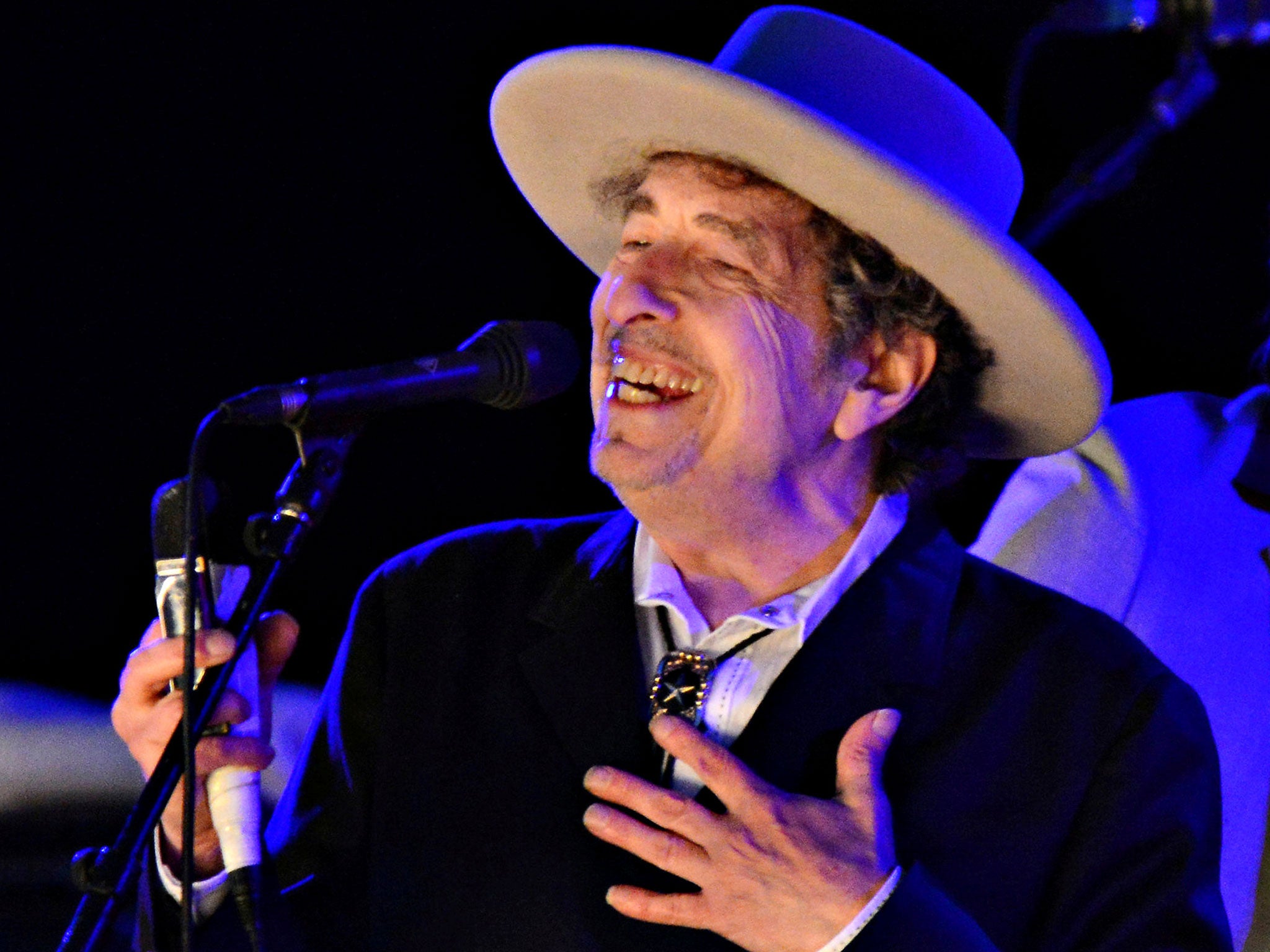 Bob Dylan says being given the news about his Nobel Prize left him 'speechless'