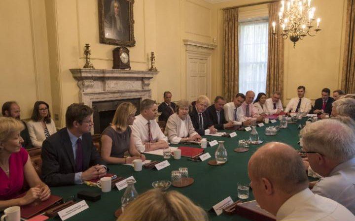 thank goodness theresa may has restored cabinet government – or has