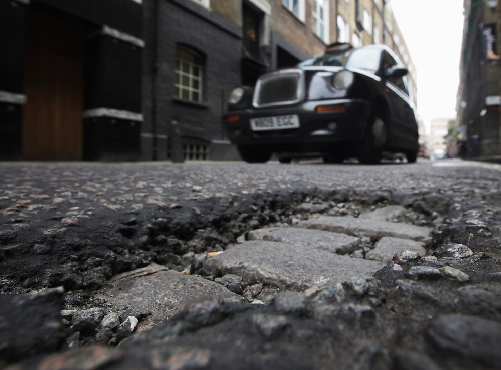 Cold winters and ‘decades of underfunding’ mean the nation’s road surfaces are increasingly damaged