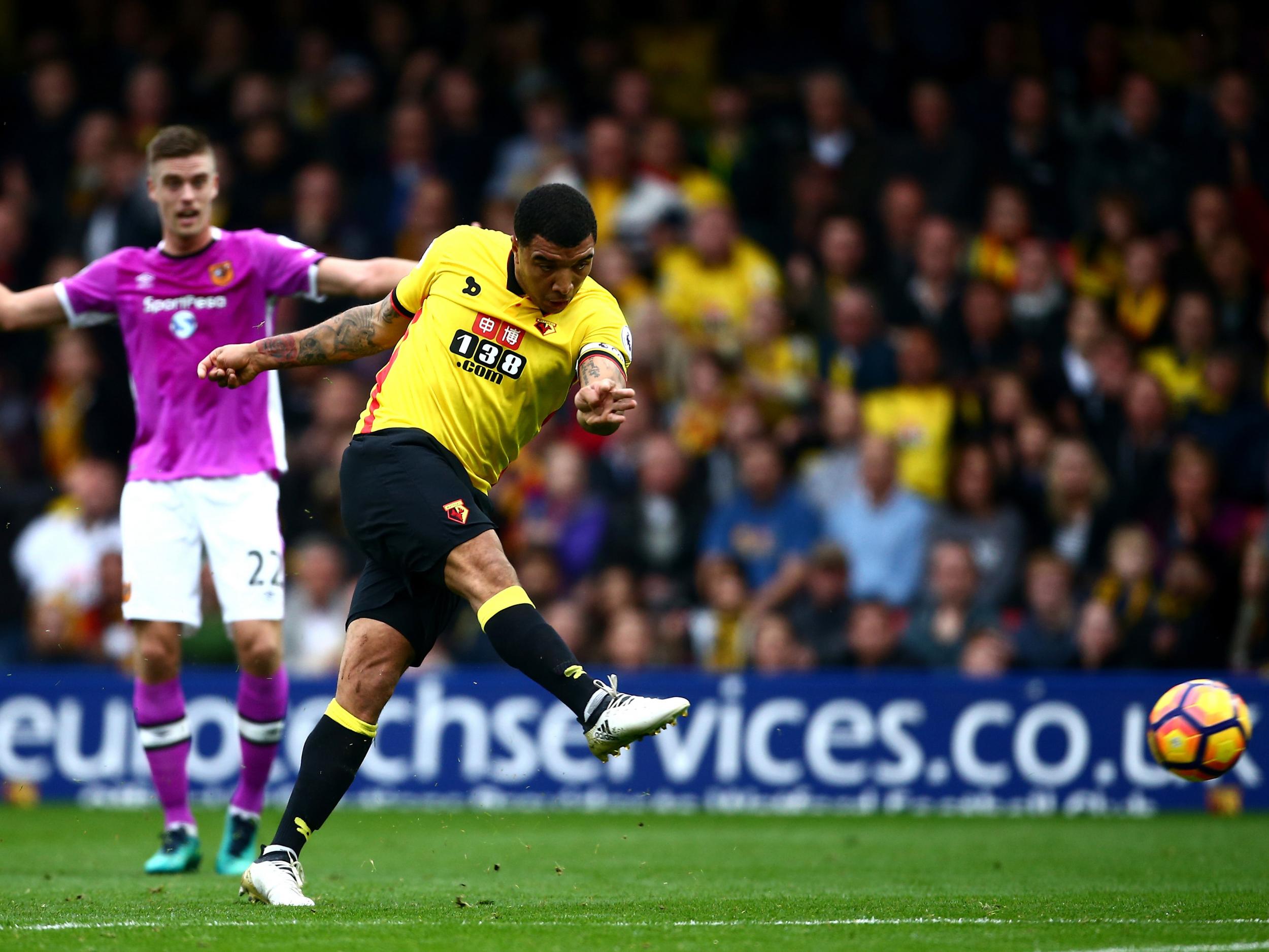 Troy Deeney is still looking for his 100th Watford goal