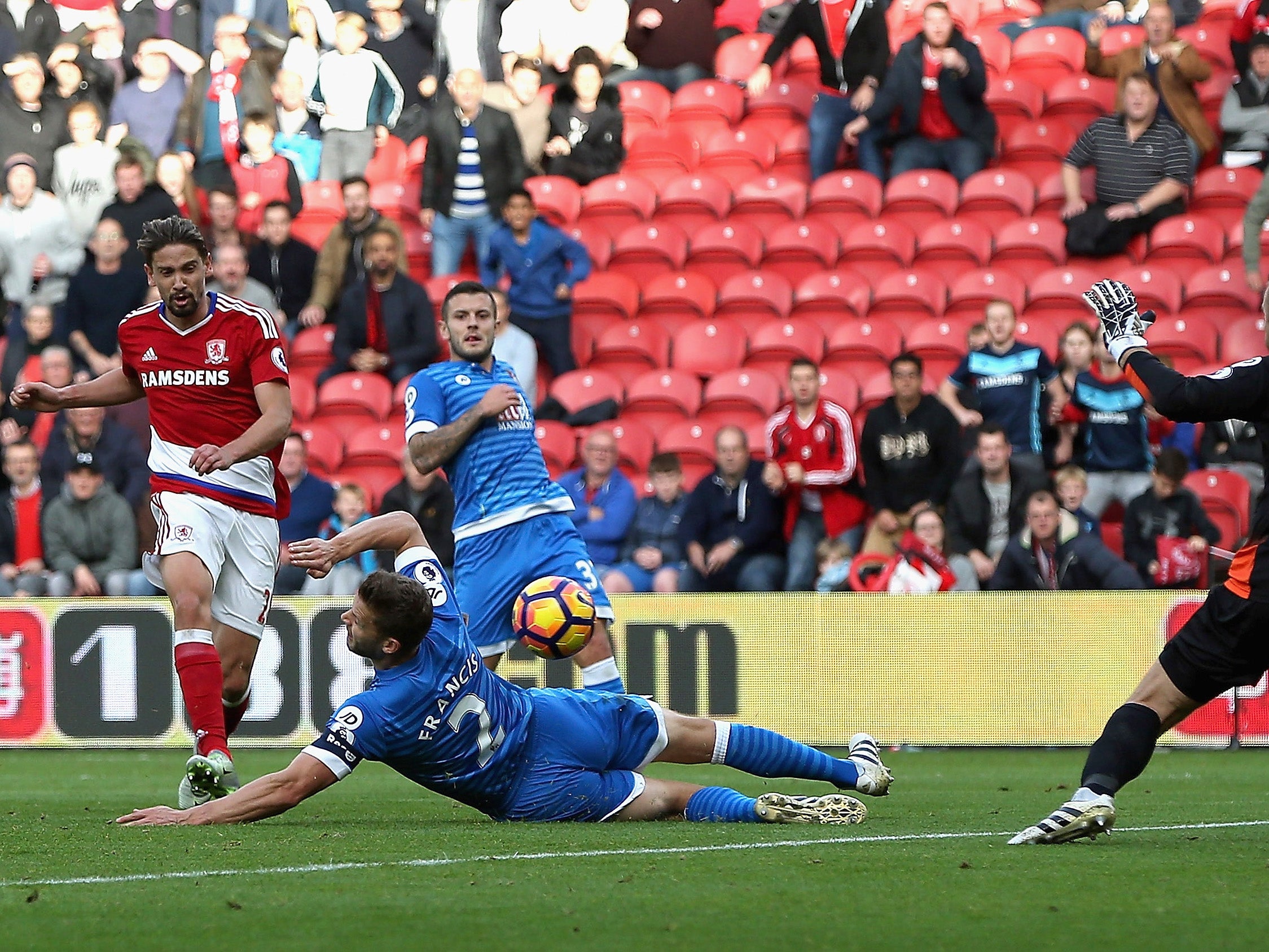 Ramirez opened the scoring for Boro