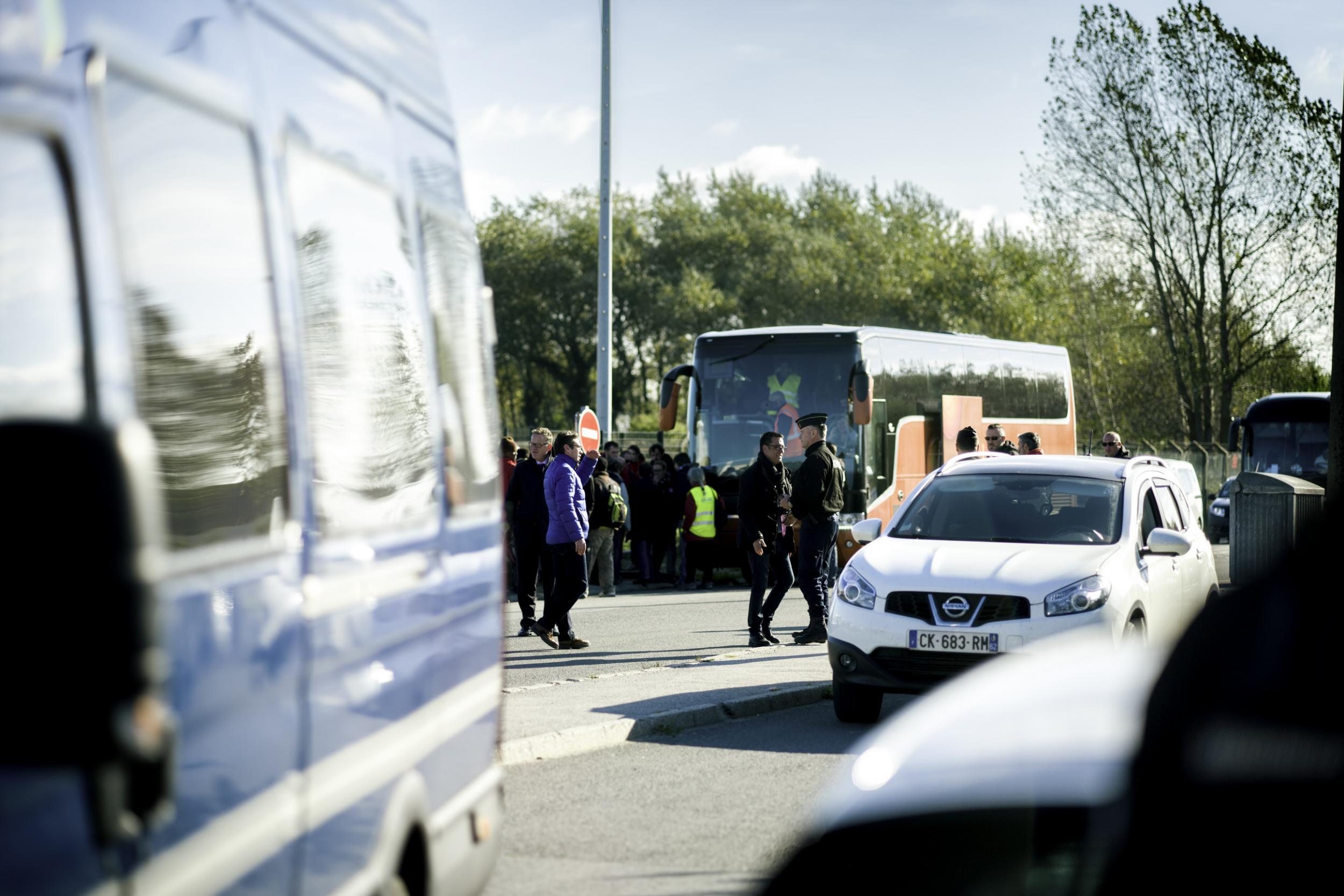 The bus. The long wait is over, but the destination is unknown (Photo: Alan Schaller)