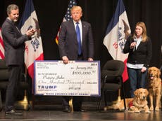 Read more


Donald Trump Foundation's biggest donation was to 'hotel' fountain