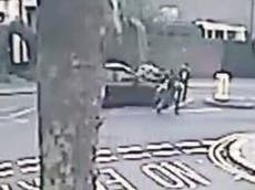 CCTV shows family being thrown into air in London hit-and-run