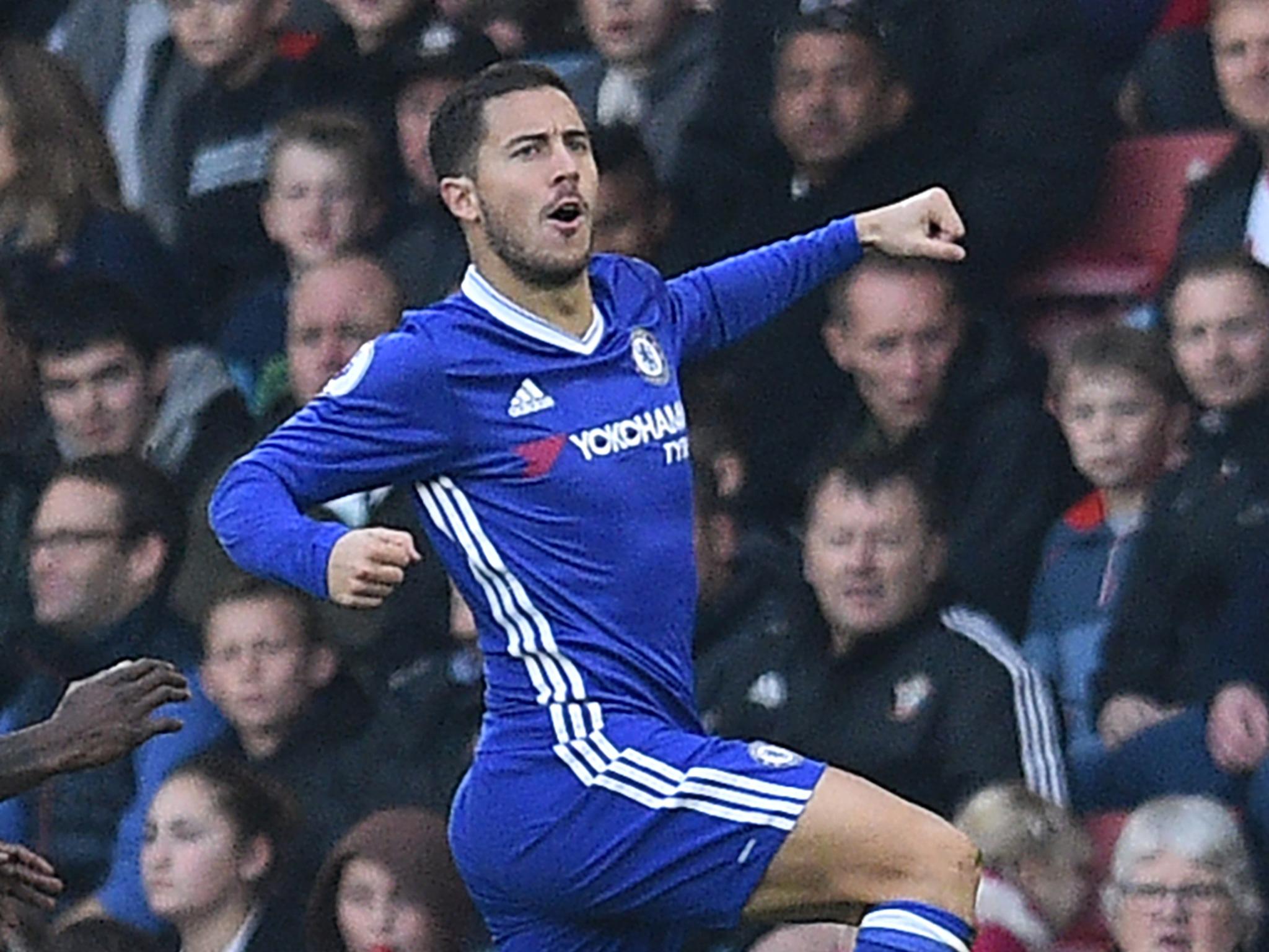 
Puel gave Hazard his professional debut at Lille in 2007 (Getty) 