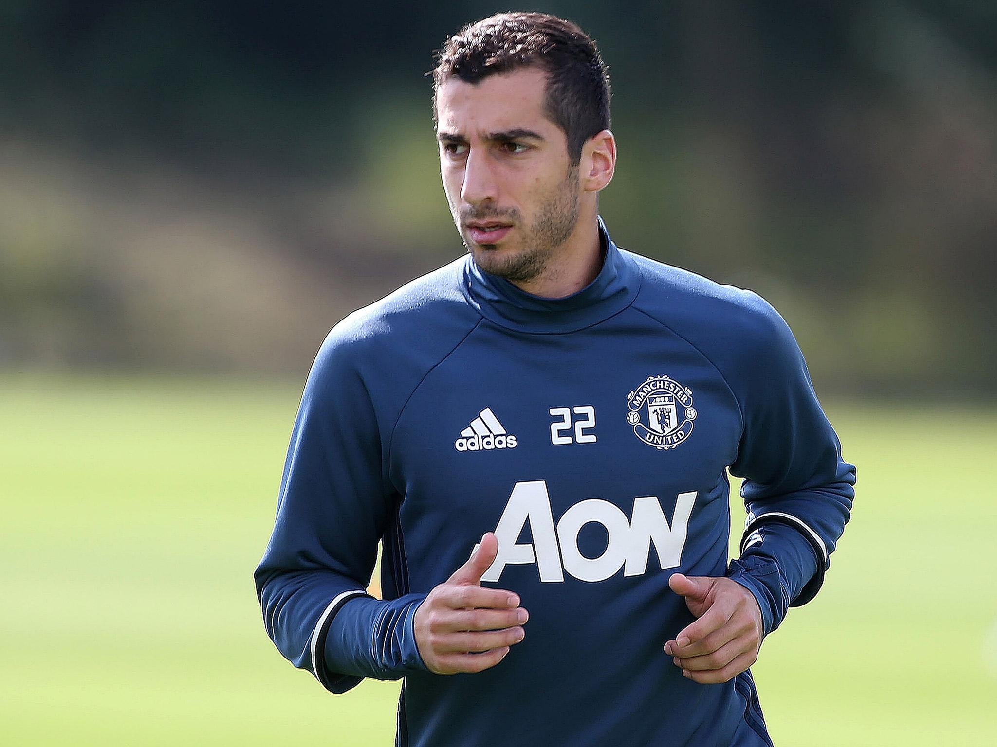 Mkhitaryan has only made six appearances for United this season following his summer move from Dortmund.