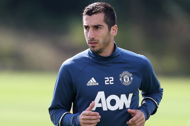 Mkhitaryan has only made six appearances for United this season following his summer move from Dortmund.
