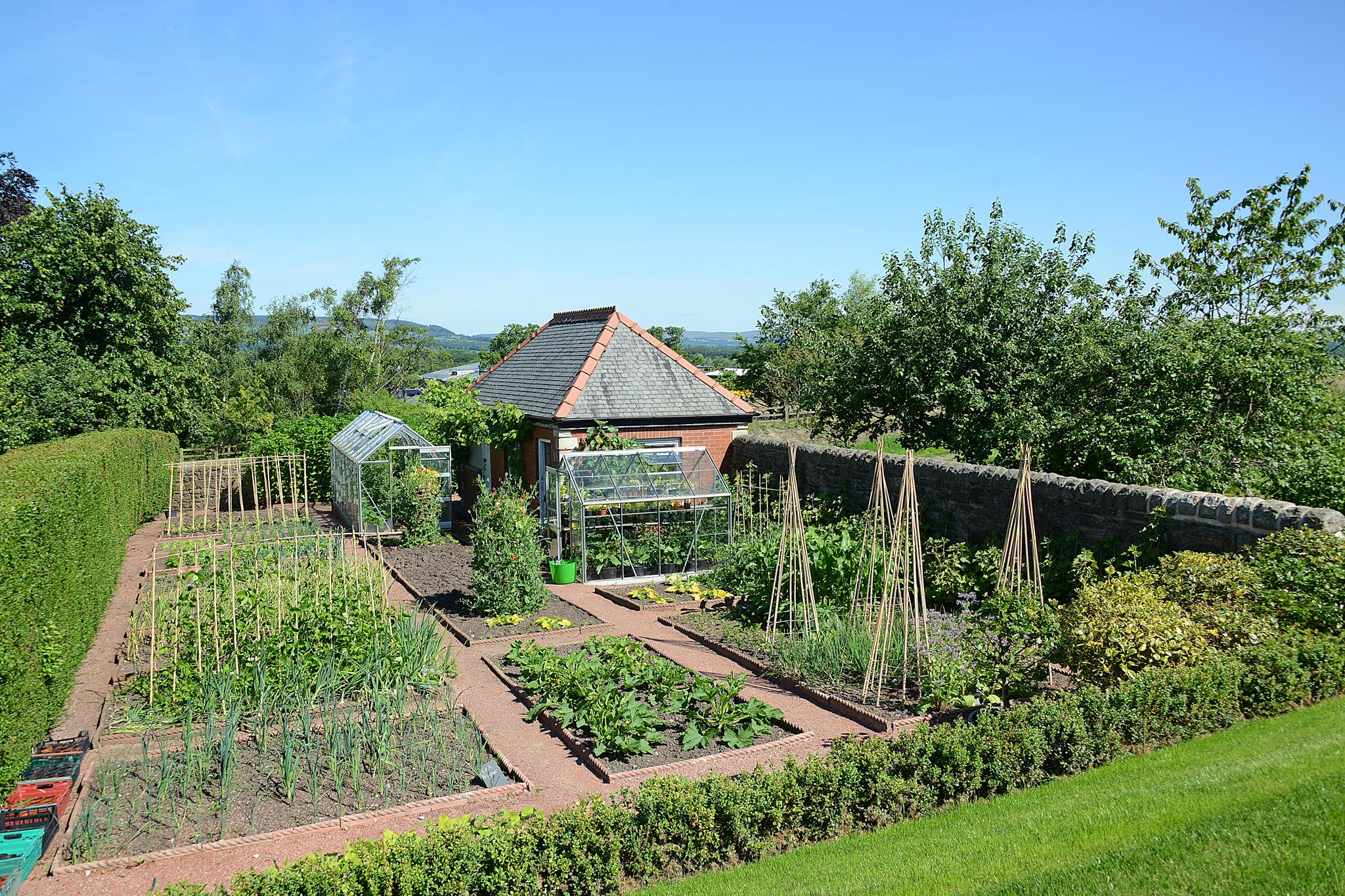 The kitchen garden at Northcote